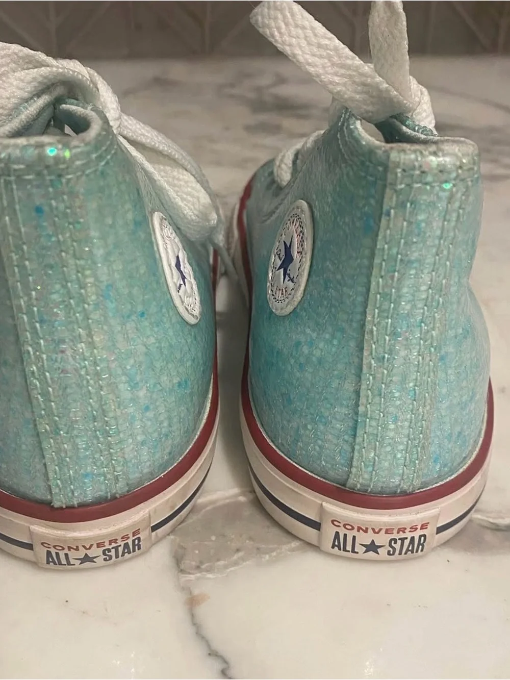 $14 ADD ON Converse Chuck Taylor Mermaid Girls Sneakers